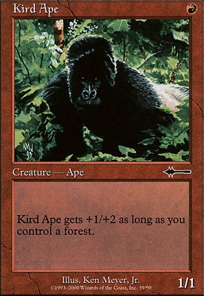 Kird Ape feature for gruul party (pauper)