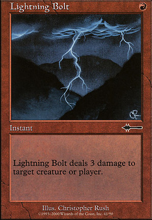 Featured card: Lightning Bolt