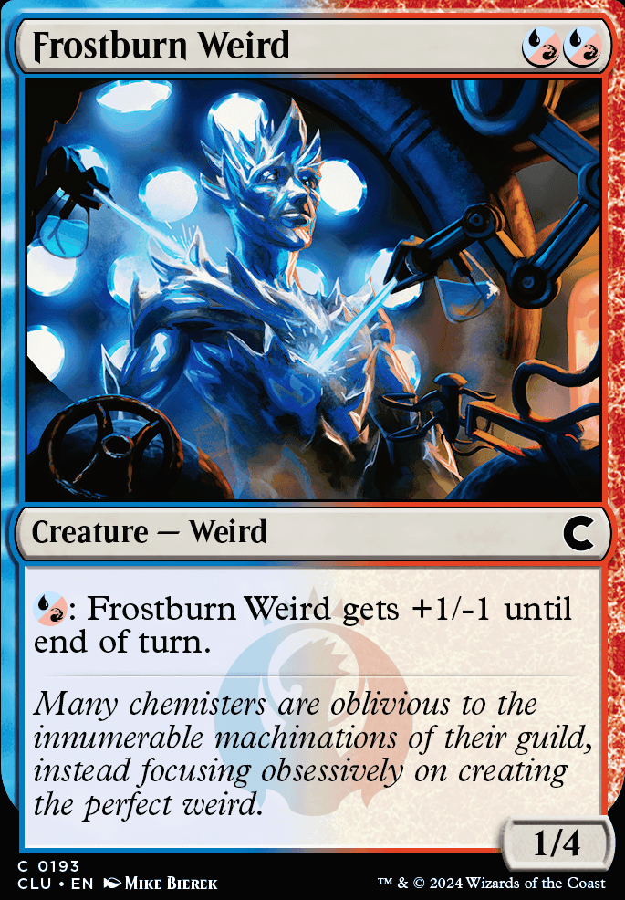 Frostburn Weird feature for $1 Five Color EDH. One US Dollar.