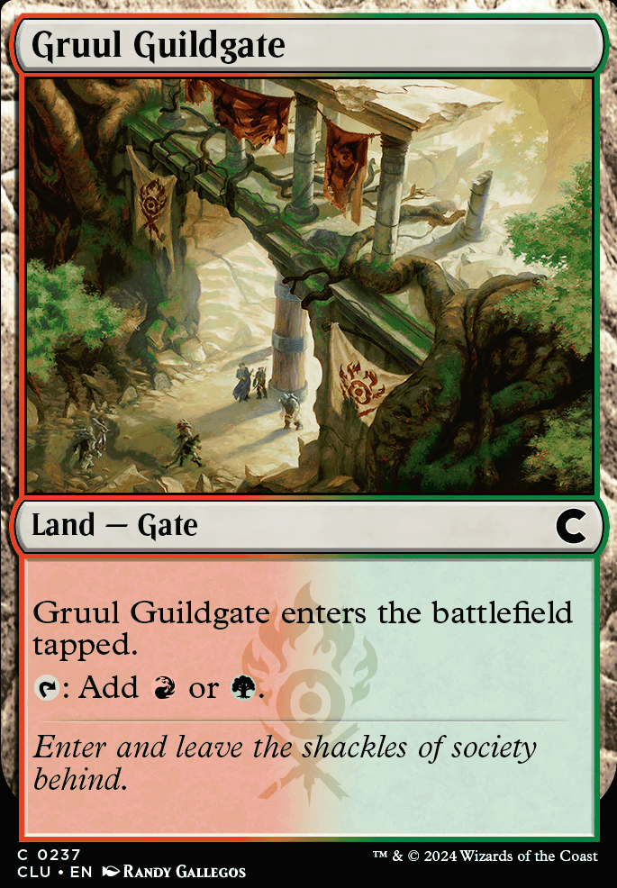 Gruul Guildgate feature for R/G Oops! All Creatures