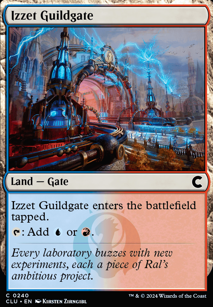 Izzet Guildgate feature for The Izzet Guild