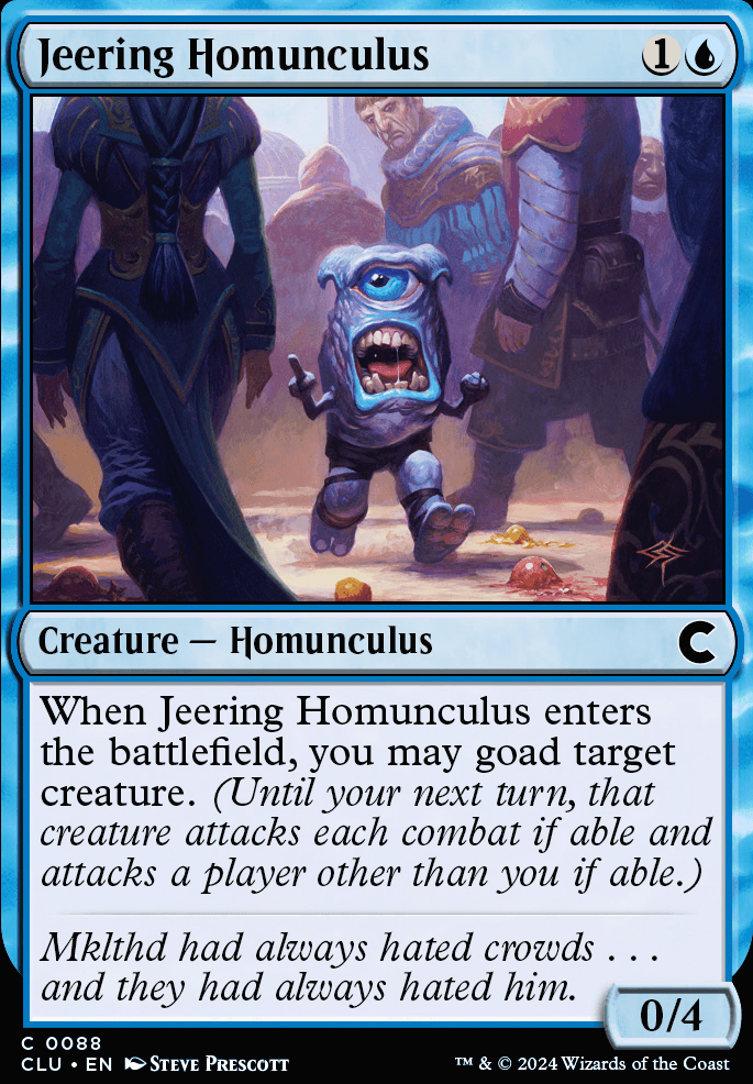 Featured card: Jeering Homunculus