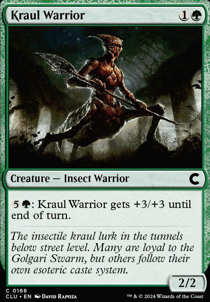 Featured card: Kraul Warrior