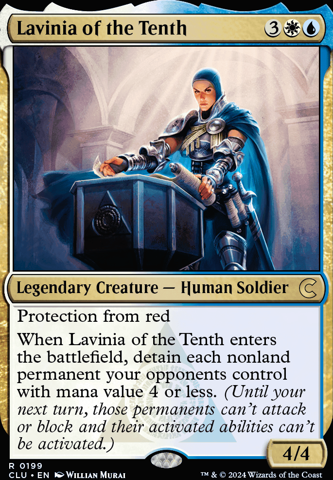 Lavinia of the Tenth feature for Lavinia's Command