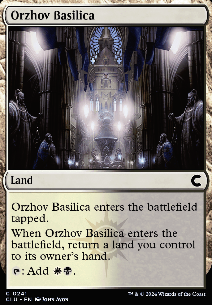 Orzhov Basilica feature for Teysa Karlov and her Aristocrats