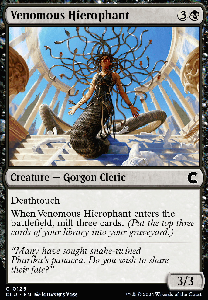 Featured card: Venomous Hierophant