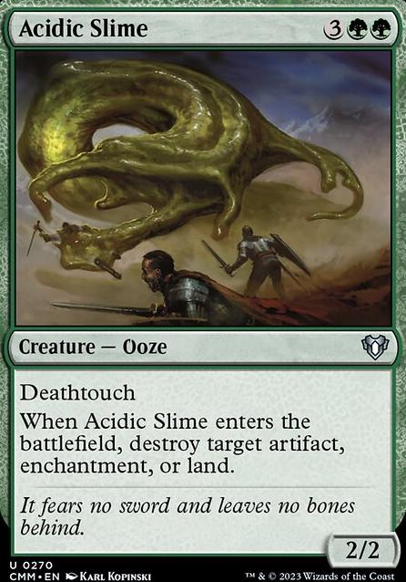Acidic Slime feature for Ooze Tribal