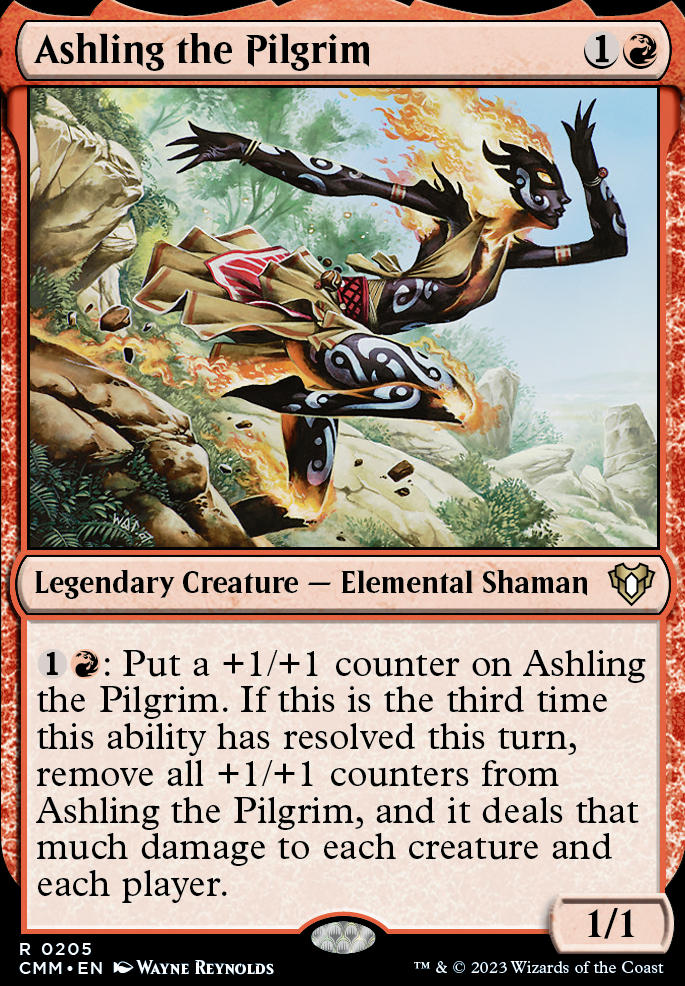 Ashling the Pilgrim feature for Red Elemental Blast