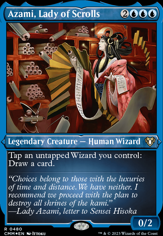 Featured card: Azami, Lady of Scrolls