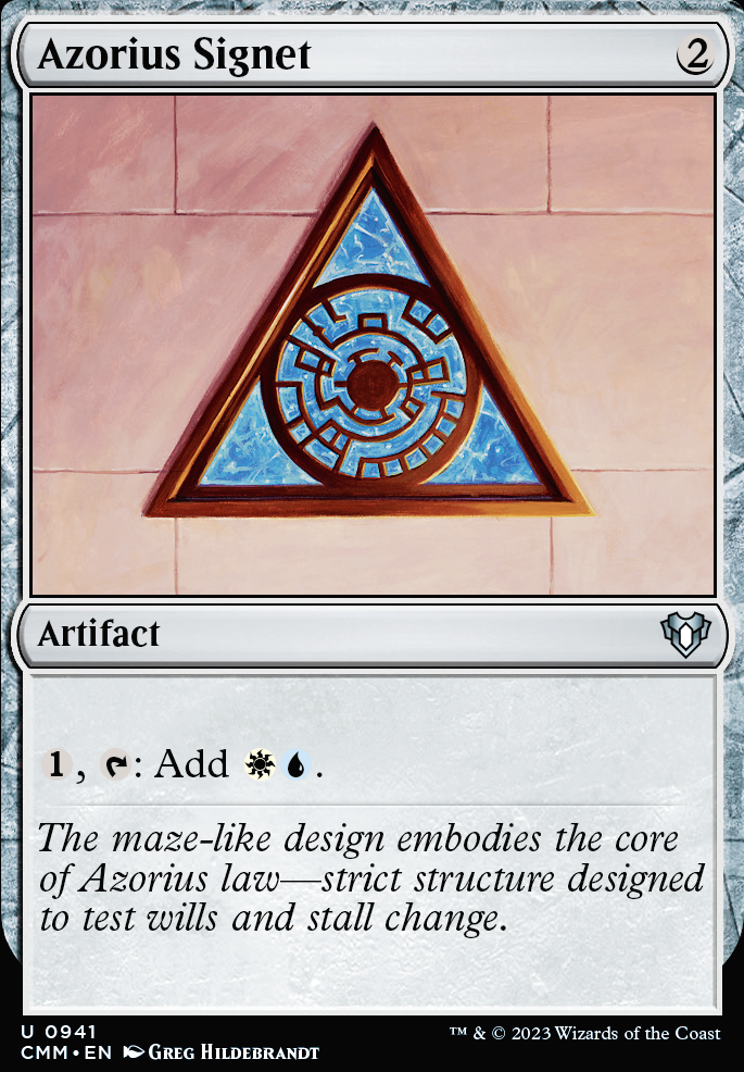 Featured card: Azorius Signet