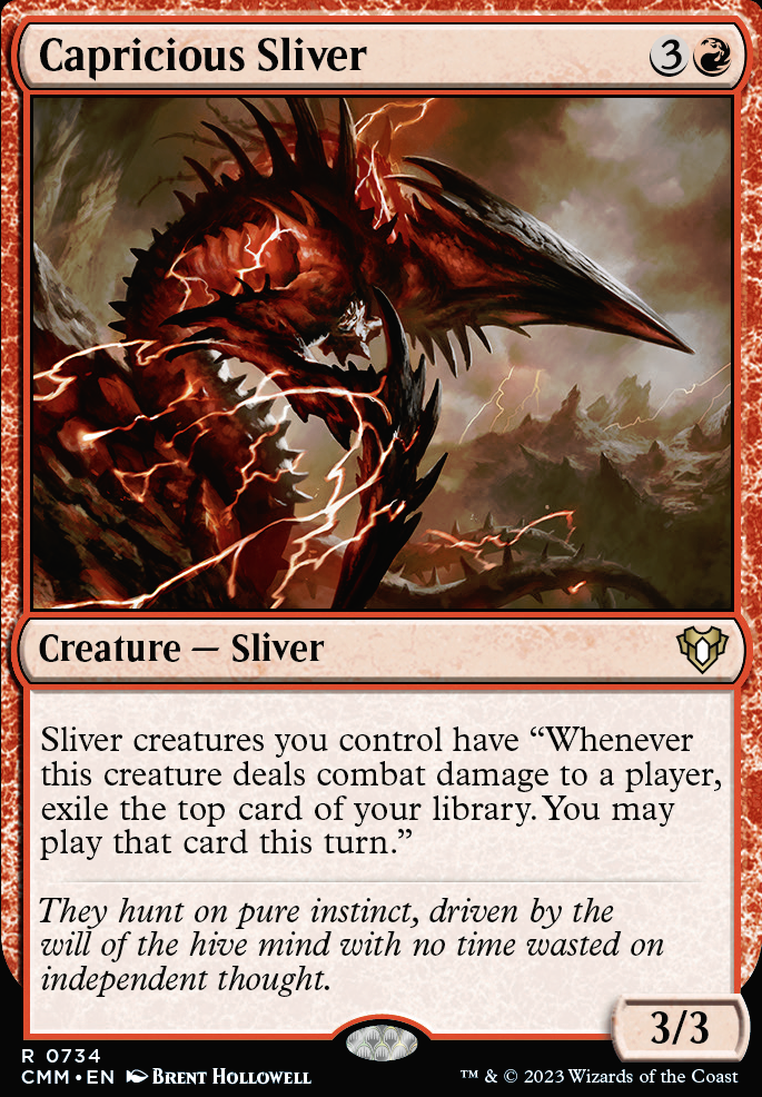 Featured card: Capricious Sliver