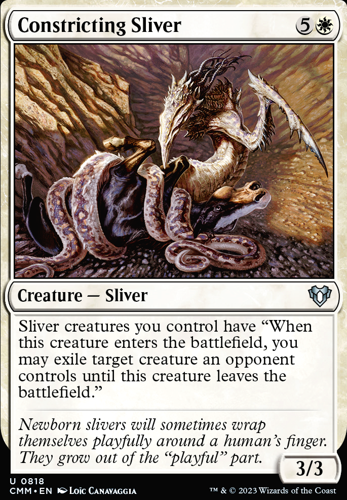 Featured card: Constricting Sliver