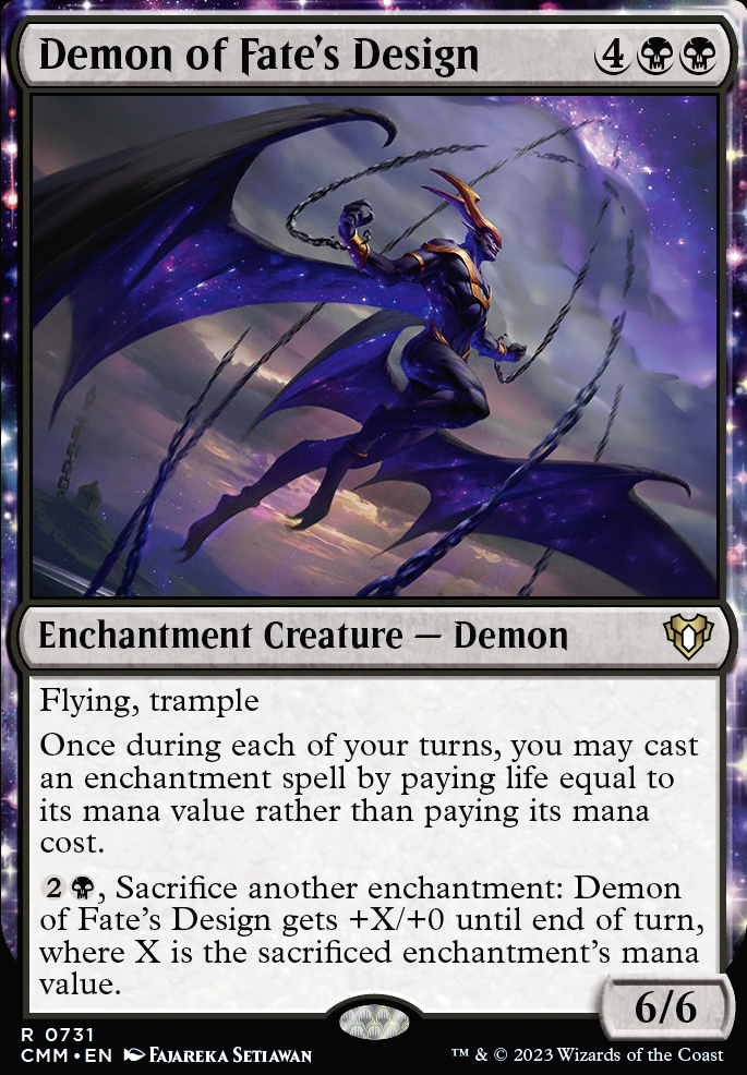 Featured card: Demon of Fate's Design
