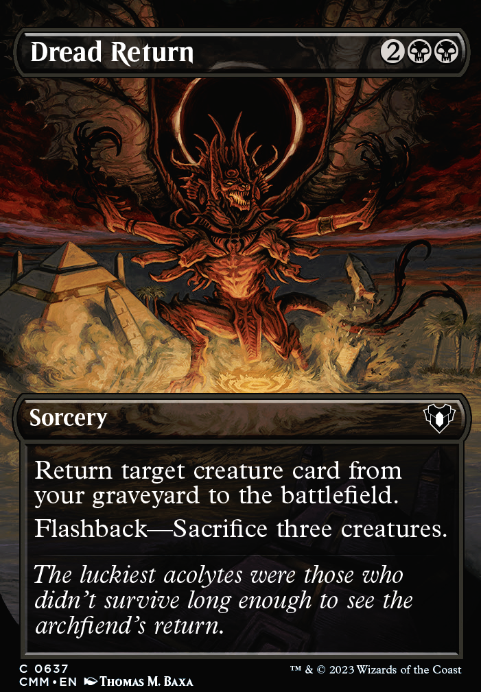 Featured card: Dread Return