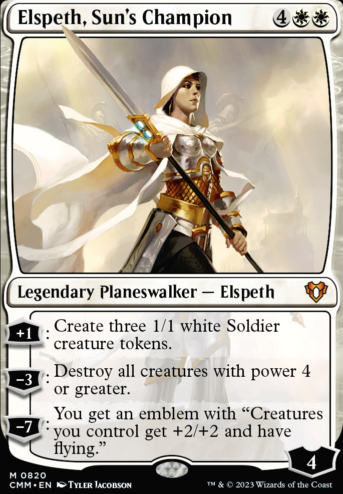 Elspeth, Sun's Champion feature for only 11 Elspeth's?