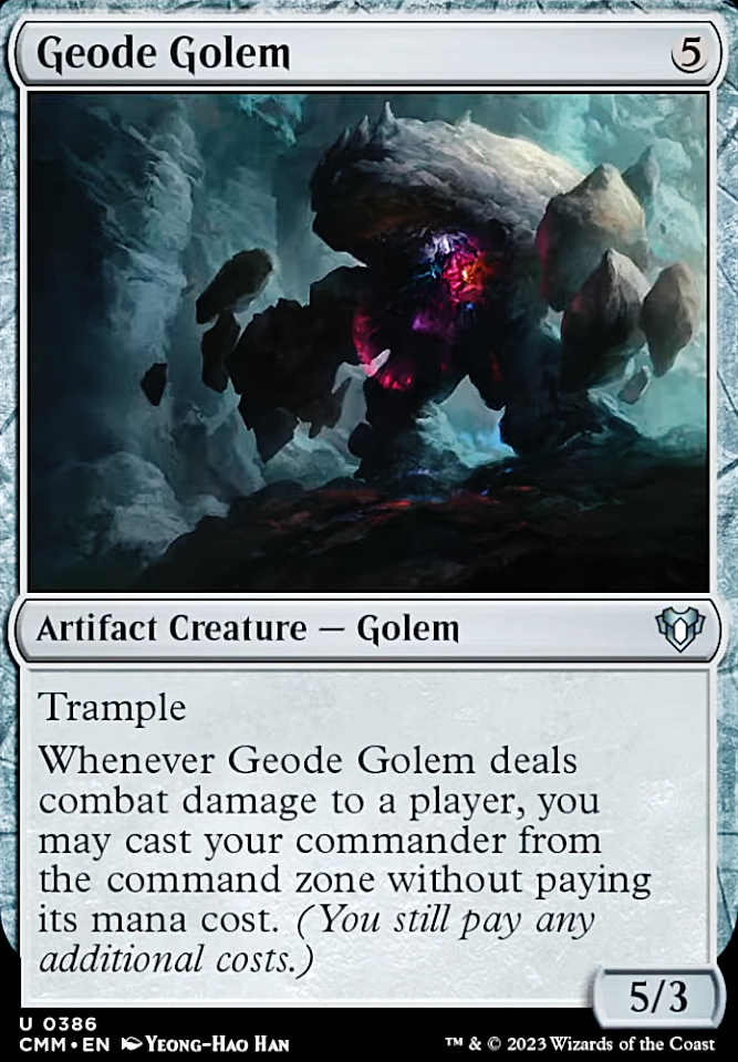 Featured card: Geode Golem
