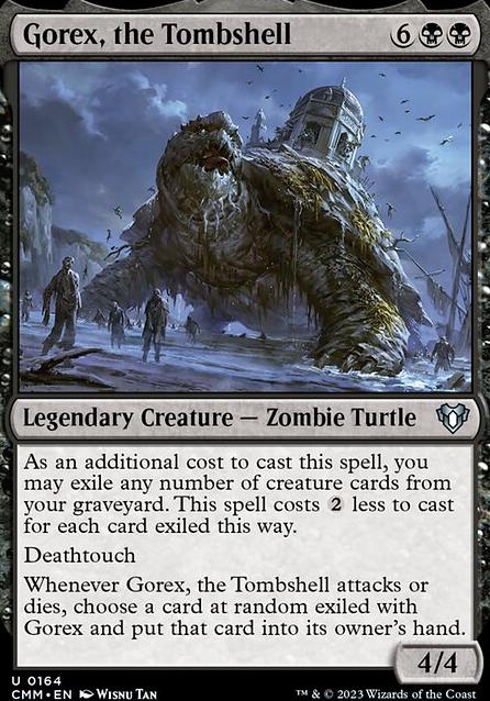 Commander: Gorex, the Tombshell