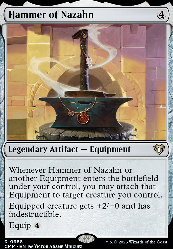 Hammer of Nazahn feature for Zurgo, SMASH