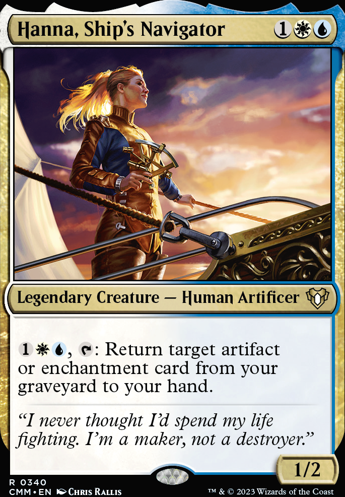 Featured card: Hanna, Ship's Navigator
