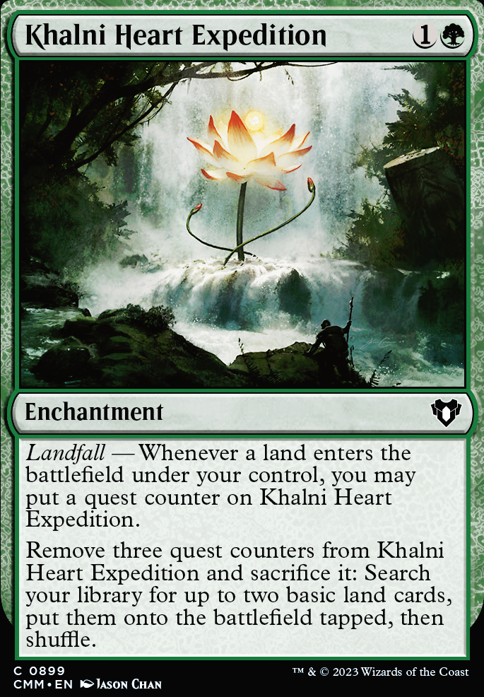 Featured card: Khalni Heart Expedition