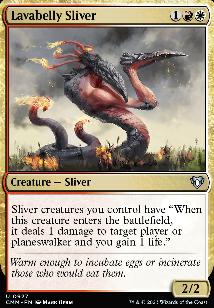 Featured card: Lavabelly Sliver