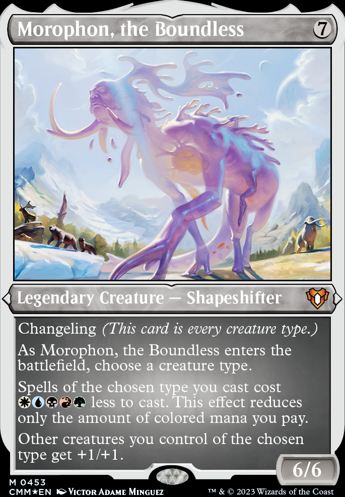 Featured card: Morophon, the Boundless