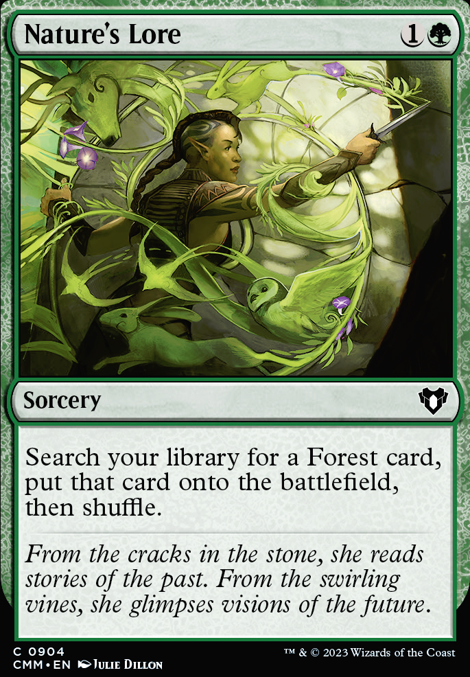 Featured card: Nature's Lore