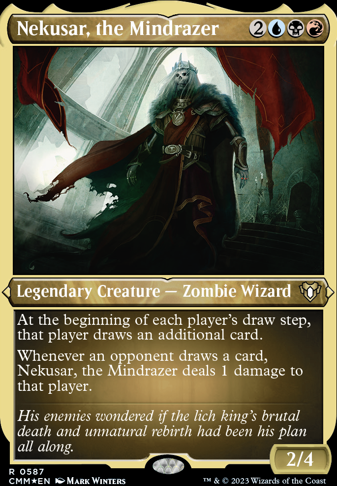 Commander: Nekusar, the Mindrazer