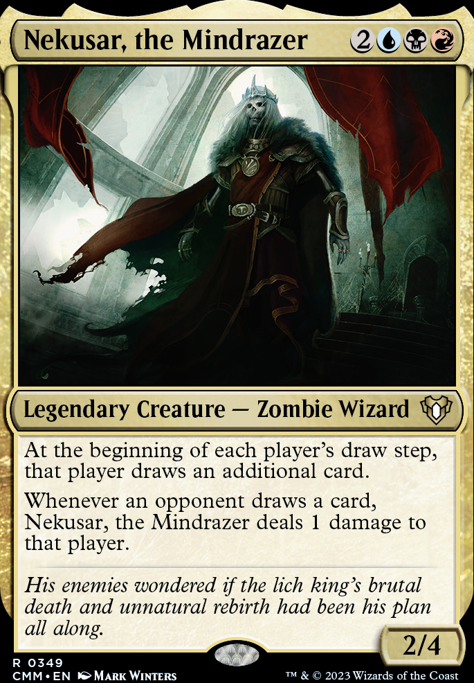Nekusar, the Mindrazer feature for ...What is the question?