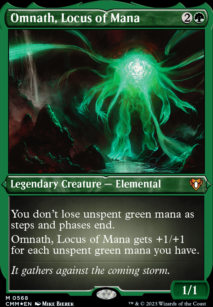 Commander: altered Omnath, Locus of Mana