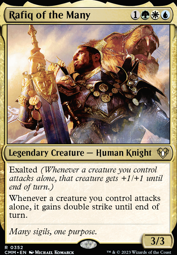 Featured card: Rafiq of the Many