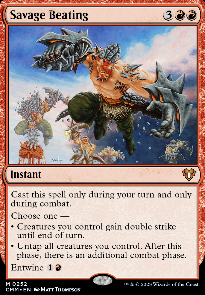 Featured card: Savage Beating