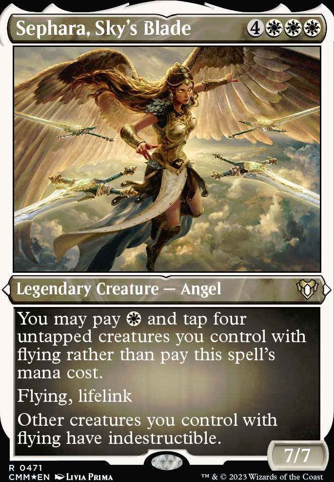 Commander: altered Sephara, Sky's Blade