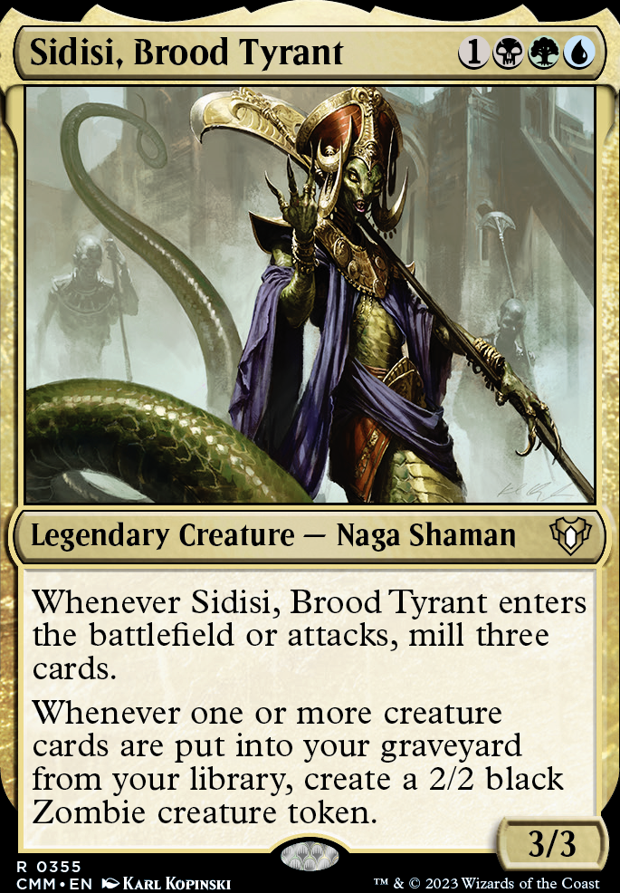 Commander: Sidisi, Brood Tyrant