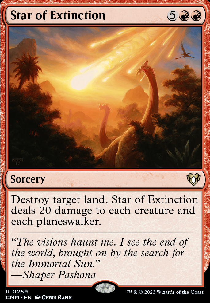 Star of Extinction feature for Boros Star
