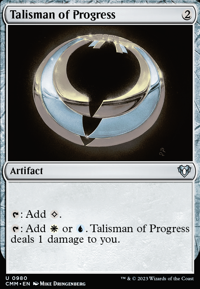 Featured card: Talisman of Progress