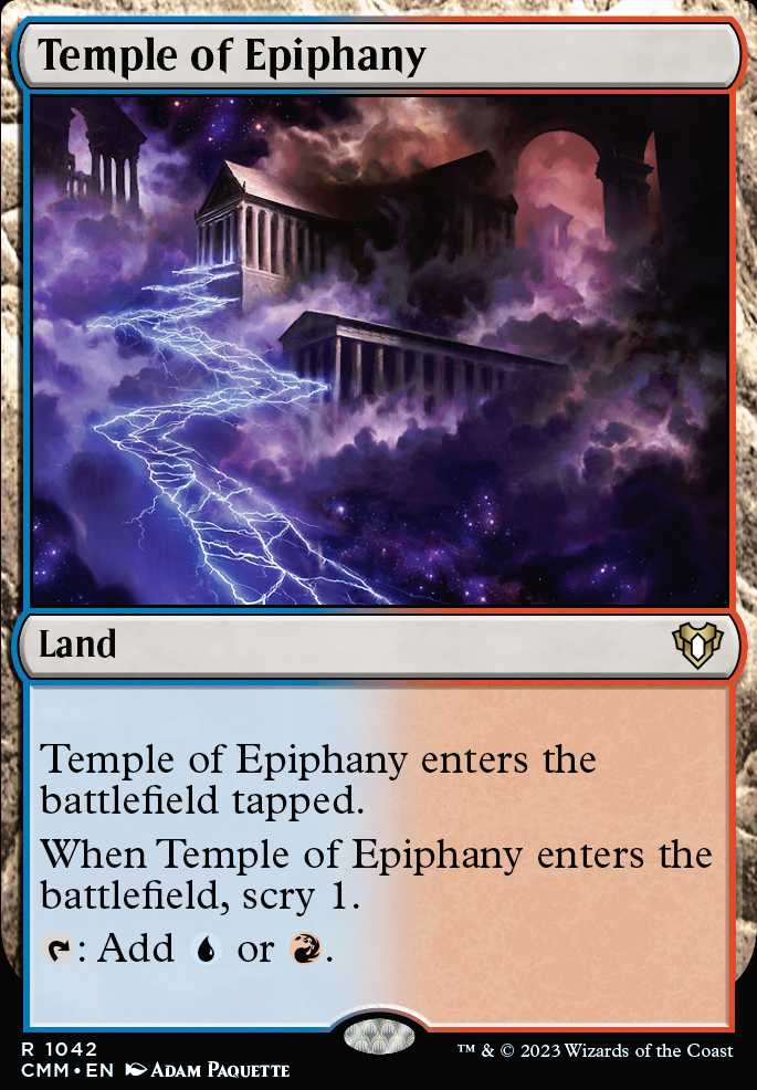 Temple of Epiphany feature for Grixis Amass