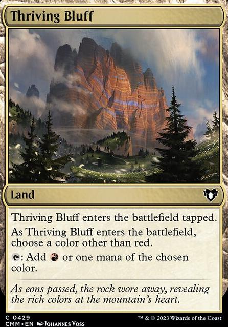 Featured card: Thriving Bluff