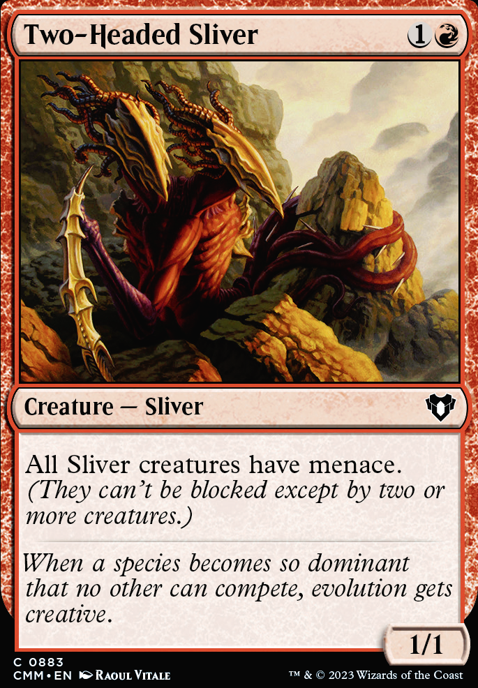 Two-Headed Sliver feature for 45$ budget Sliver deck