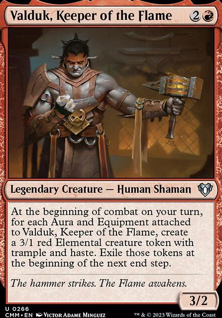Valduk, Keeper of the Flame feature for Pauper Valduk