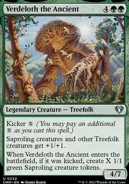 Verdeloth the Ancient feature for Dual Deck: Surf and Turf (Treefolk/Krakens)