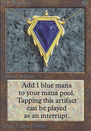 Featured card: Mox Sapphire