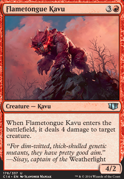 Featured card: Flametongue Kavu