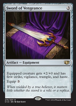 Featured card: Sword of Vengeance