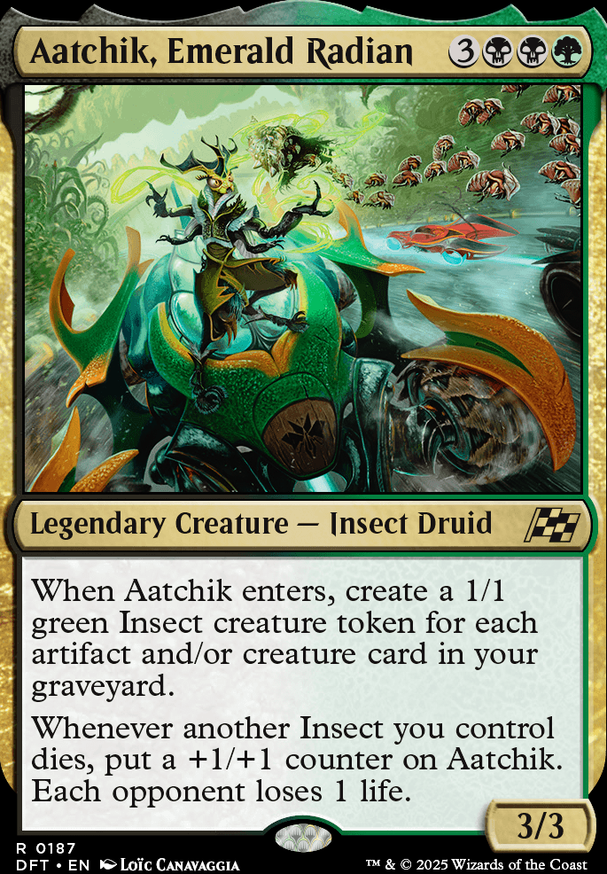 Featured card: Aatchik, Emerald Radian