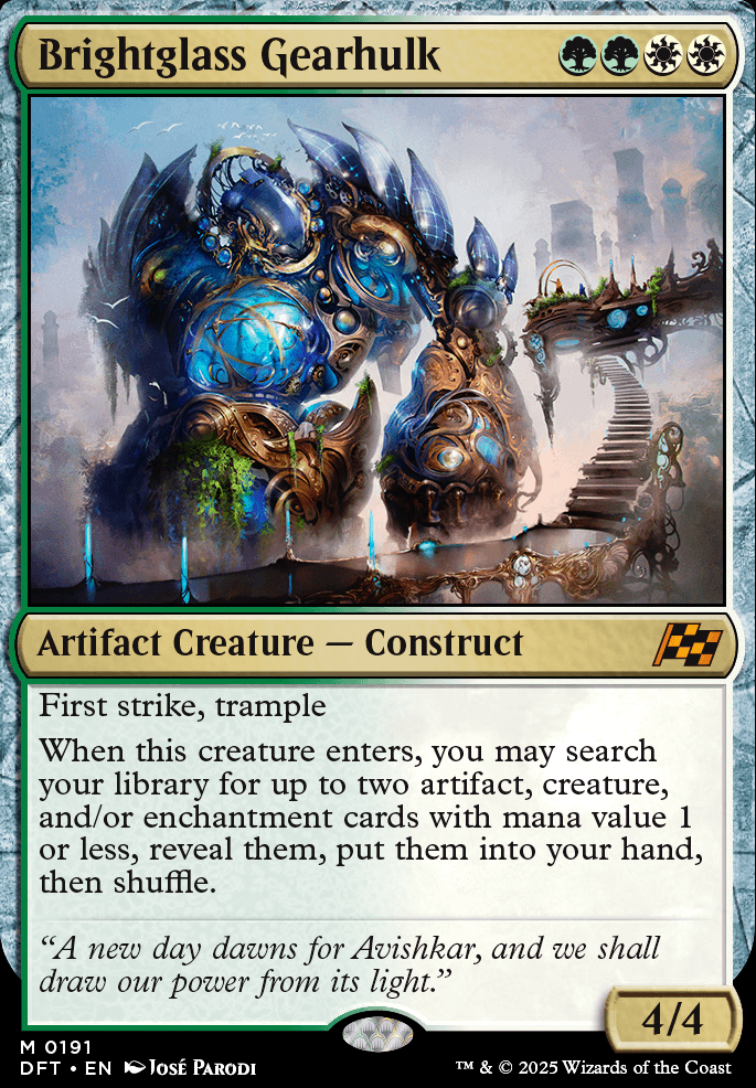 Featured card: Brightglass Gearhulk