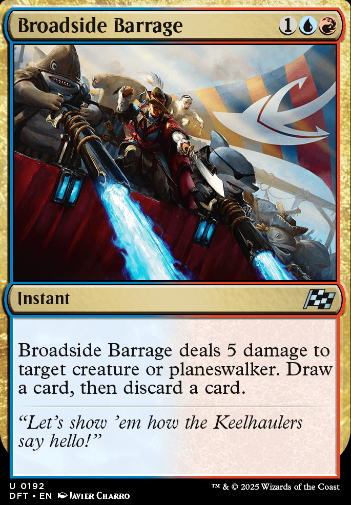 Broadside Barrage feature for Shark Bait