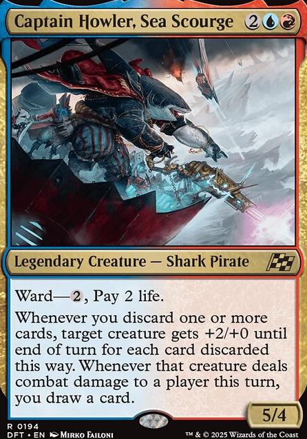 Commander: Captain Howler, Sea Scourge