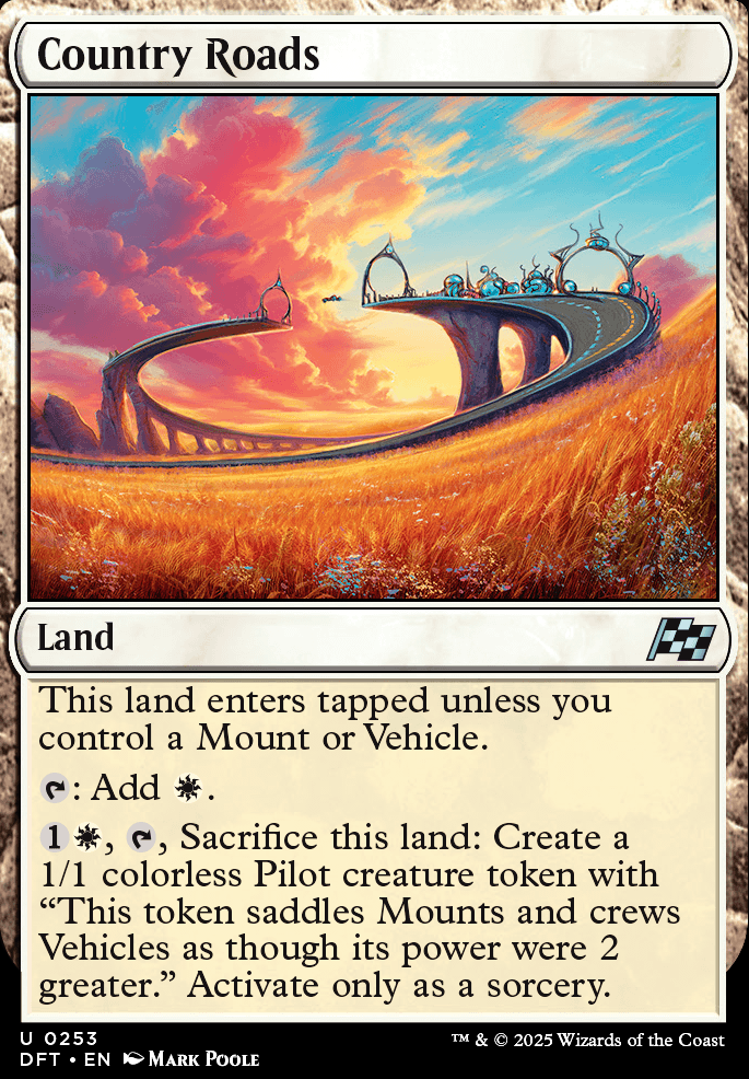 Featured card: Country Roads