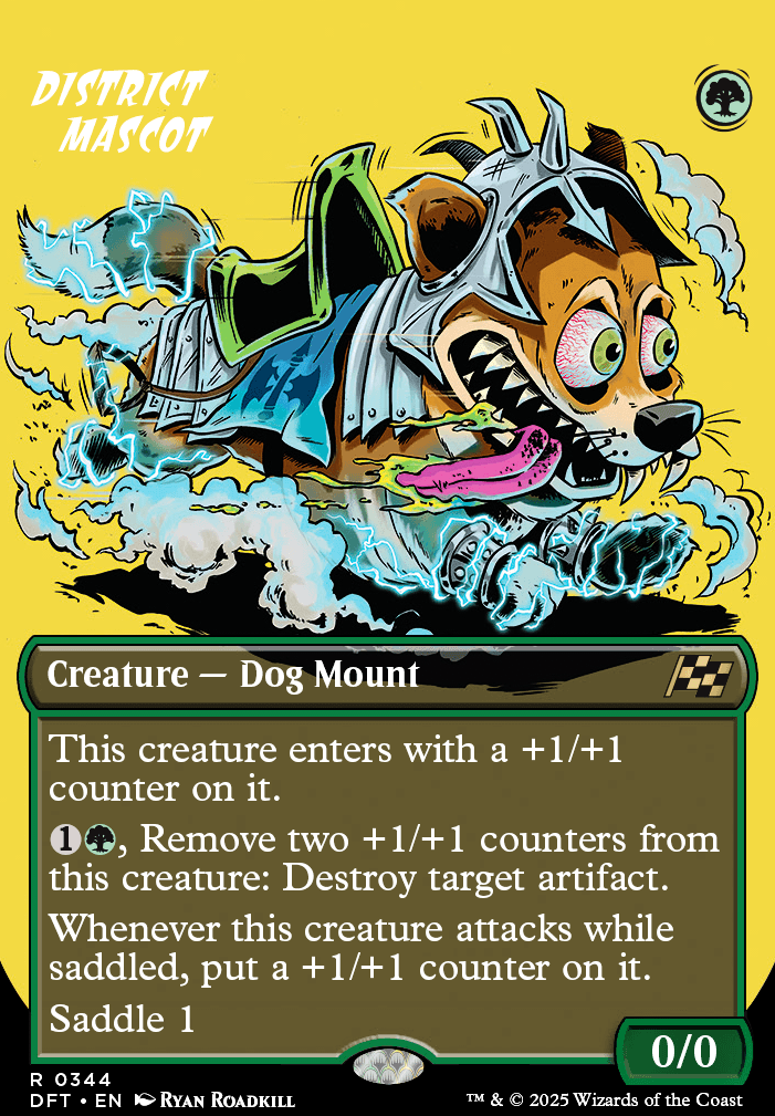 Featured card: District Mascot